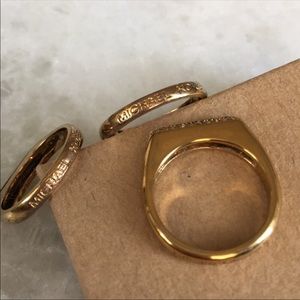 Michael Kors Jewelry - Michael Kors Stackable Rings Michael Kors Jewelry - Michael Kors Stackable Rings